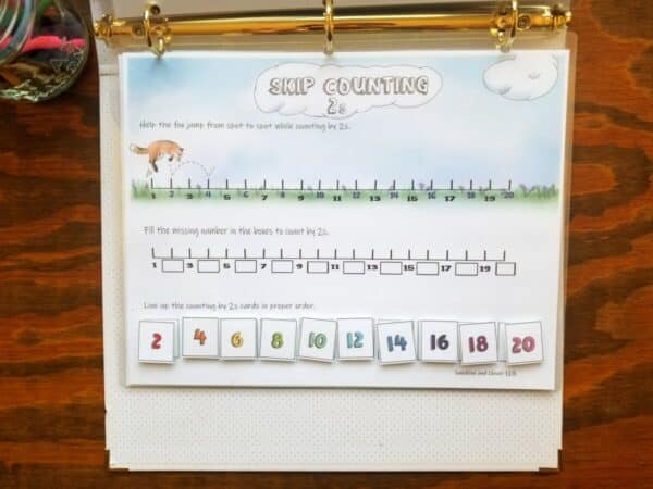 skip counting by 2's worksheet