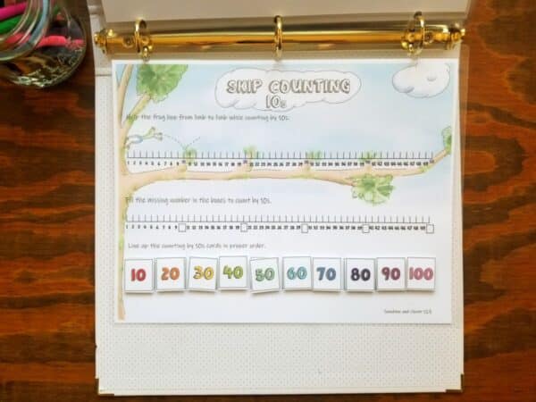 counting by 10's worksheet