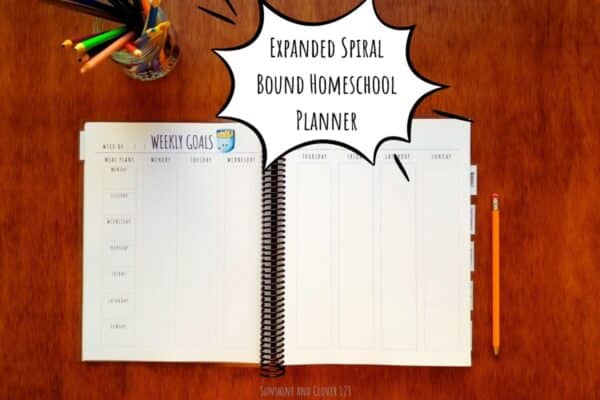 Homeschool planner is now expanded and includes a 2 page layout for weekly and monthly planning sections as well as a monthly budget tracker, habit tracker, refection sheets, alternate unit studies planning pages, in addition to the original pages. Planner comes in kawaii style.